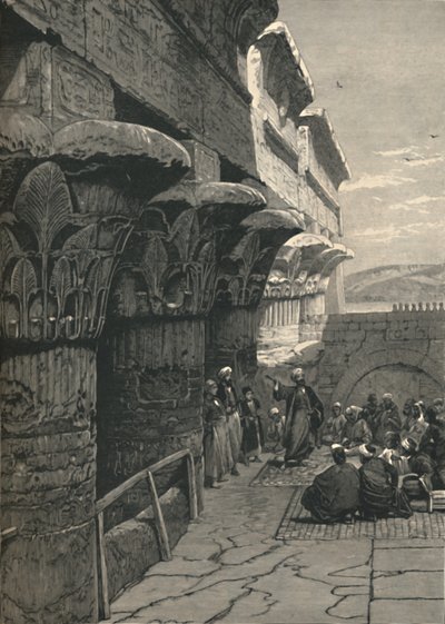 قاعة الأعمدة في عزنة ، 1879 ، 1886 بواسطة غير معروف