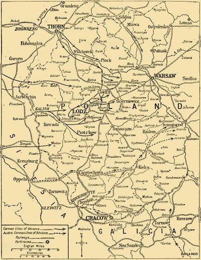 الحملة البولندية ، 1914 ، c1920. بواسطة غير معروف
