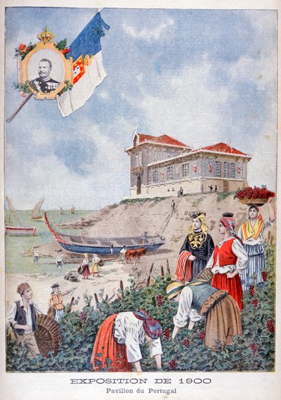 الجناح البرتغالي في المعرض العالمي لعام 1900 ، باريس ، 1900 بواسطة غير معروف