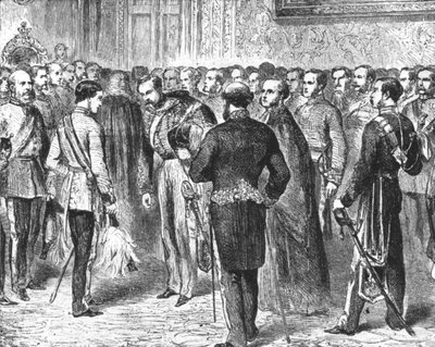 أمير ويلز يحمل ليفي الأول ، 18 فبراير 1863 ، 1901. بواسطة غير معروف