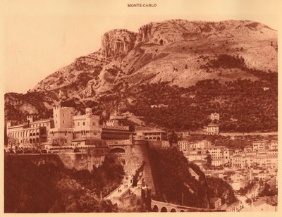 قصر الأمراء ولا كوندامين ، مونت كارلو ، 1930. بواسطة غير معروف