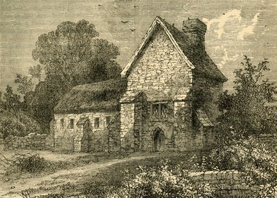 The Priory، Kilburn، 1750، c1876. بواسطة غير معروف