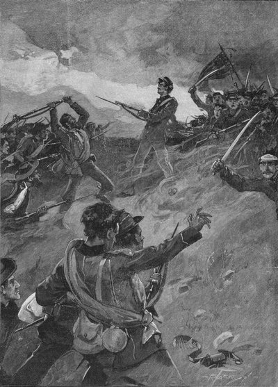 كانت الجائزة موضع خلاف شديد على الفولاذ على الصلب ، 1896 ، 1902 بواسطة غير معروف