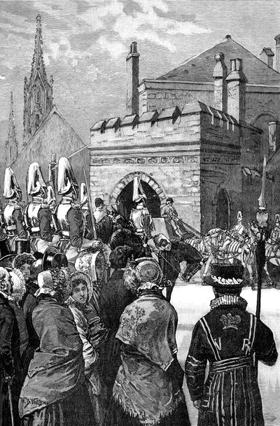 افتتحت الملكة البرلمان ، 1846 ، 1900 بواسطة غير معروف