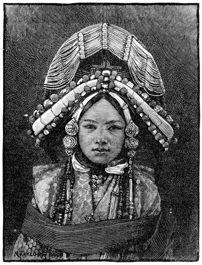 راني سيكيم 1889 بواسطة غير معروف