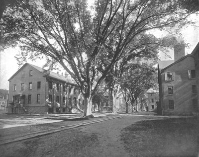 The Reading Hall and Treasury، Yale College، New Haven، Connecticut، USA، c1900. بواسطة غير معروف