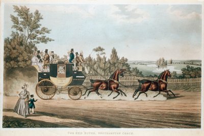 The Red Rover ، مدرب ساوثامبتون ، c1815 بواسطة غير معروف