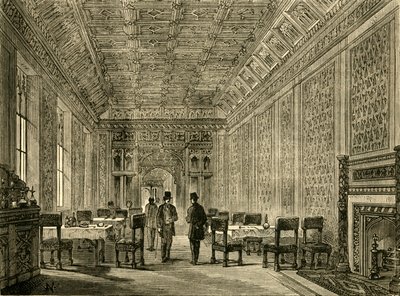 غرفة المرطبات لمجلس اللوردات ، 1881. بواسطة غير معروف