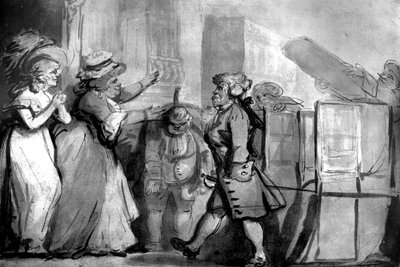 العودة من سانت جيمس بعد شرف الفروسية ، 1792 بواسطة غير معروف