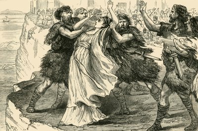 العبيد الثائرون في إنا ، 1890. بواسطة غير معروف