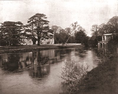 The River Nadder ، ويلتون هاوس ، ويلتشير ، 1894. بواسطة غير معروف