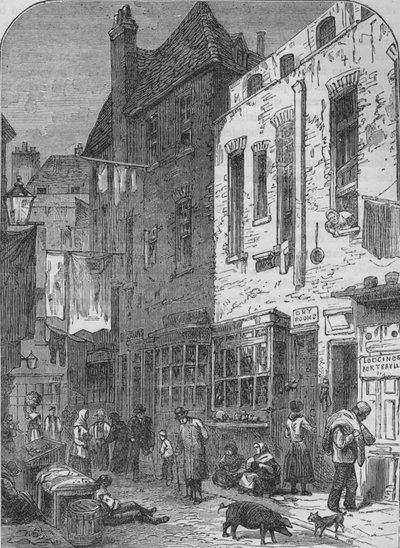 The Rookery of St Giles ، لندن ، 1850 1878 بواسطة غير معروف