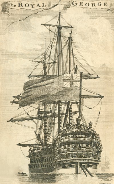 جورج رويال 1756. بواسطة غير معروف