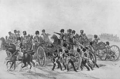 مدفعية الحصان الملكي ، 1846 1909 بواسطة غير معروف