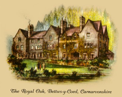 The Royal Oak ، Bettws-y-Coed ، كارنافونشاير ، 1936. بواسطة غير معروف