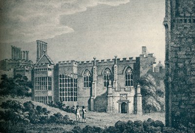 أنقاض بيت Cowdray ، بالقرب من Midhurst ، ساسكس ، 1907 بواسطة غير معروف