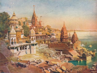 مدينة الهندوس المقدسة: Benares on the Ganges ، 1908 بواسطة غير معروف