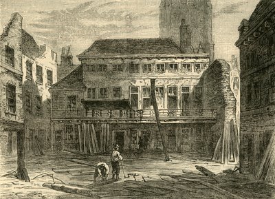 The Saracens Head ، سنو هيل ، c1872. بواسطة غير معروف