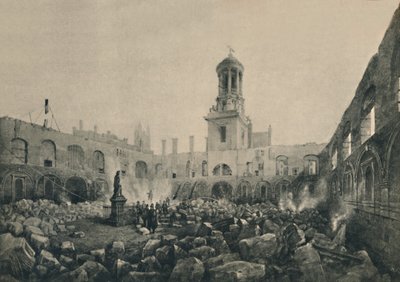 التبادل الملكي الثاني بعد الحريق في عام 1838 ، 1928 بواسطة غير معروف