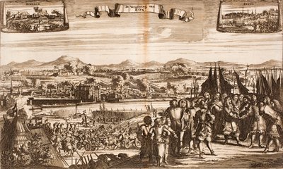 حصار بون ، 1689 من: موقع الحرب. بواسطة غير معروف