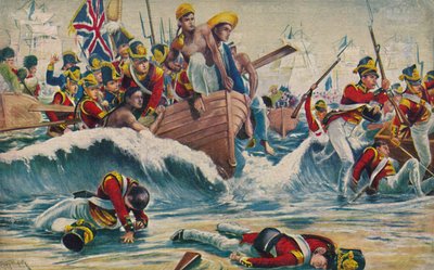 مشاة سومرست الخفيفة. الهبوط اليائس في خليج أبو قير ، 1801 ، 1939 بواسطة غير معروف