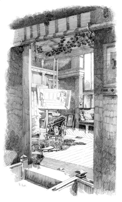 الاستوديو ، c1880-1882 بواسطة غير معروف