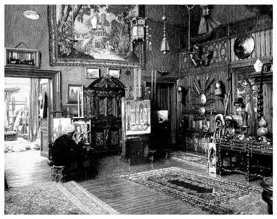 دراسة Monsieur JL Gerome ، 1901 بواسطة غير معروف