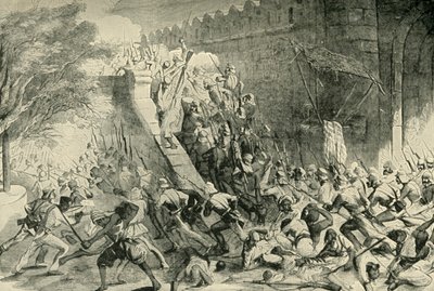 الاستيلاء على بوابة كشمير ، 1901. بواسطة غير معروف