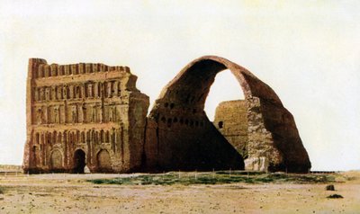 طق كسرة ، قطسيفون ، العراق ، ثلاثينيات القرن العشرين بواسطة غير معروف
