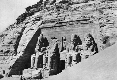 معبد أبو سمبل ، مصر ، 1936 بواسطة غير معروف