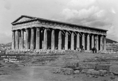 ثيسيون ، أغورا ، أثينا ، اليونان ، c1920s-c1930s بواسطة غير معروف