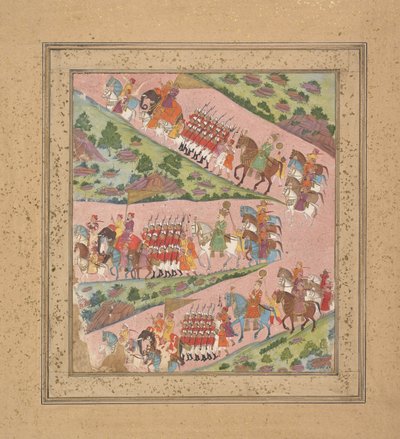 الطرق الثلاثة ، كاليفورنيا. 1840. بواسطة غير معروف