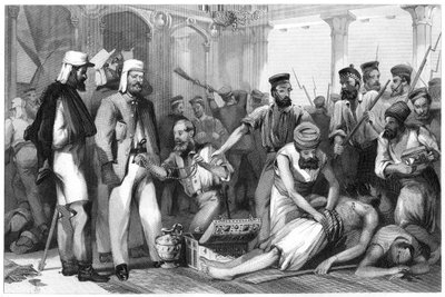 مراسل التايمز ينظر إلى إقالة القيصر باغ ، 1858 ، c1860 بواسطة غير معروف