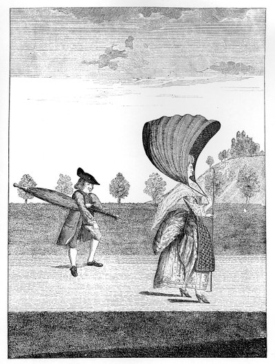 The Ton at Greenwich: في اكليل الحديقة في غرينتش 1777 بواسطة غير معروف