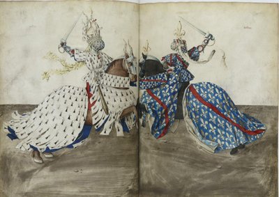 كتاب البطولة رينيه دانجو ، 1447 م بواسطة غير معروف