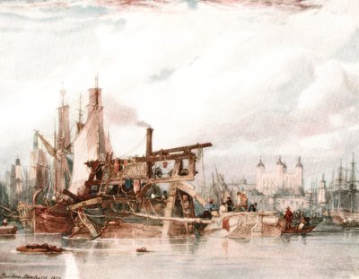 برج لندن ، c1827 ، c1900. بواسطة غير معروف