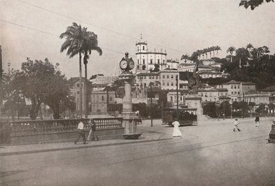 اجتاز الترام Praca da Gloria ، 1914 بواسطة غير معروف