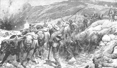 حرب الترانسفال ، 1899-1901: Bluejackets Saving a Gun ، 1901. بواسطة غير معروف