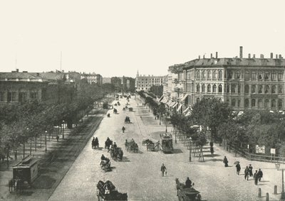The Vesterbrogade ، كوبنهاغن ، الدنمارك ، 1895. بواسطة غير معروف