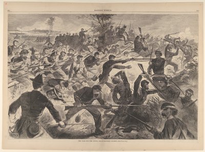 الحرب من أجل الاتحاد ، 1862 - A Bayonet Charge Harpers Weekly، Vol. السابع ، 12 يوليو 1862. بواسطة غير معروف