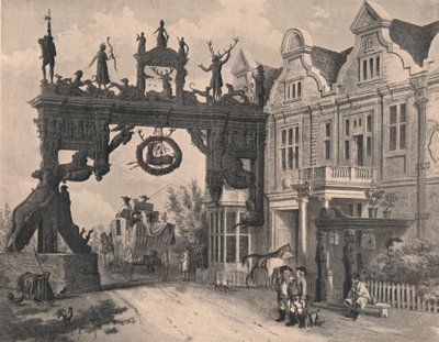 نزل وايت هارت ، سكول ، نورفولك ، 1915 بواسطة غير معروف