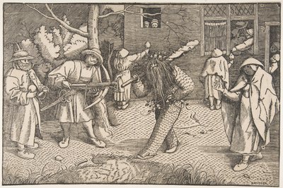 The Wild Man or the Masquerade of Orson and Valentine، 1566. بواسطة غير معروف