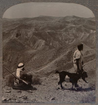 برية يهودا ومكان كبش الفداء ، c1900 بواسطة غير معروف