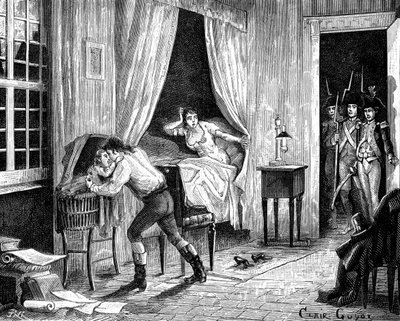 اعتقال كاميل ديسمولينز ، 31 مارس 1794 1882-1884 بواسطة غير معروف