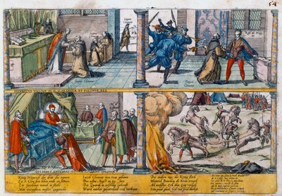 اغتيال هنري الثالث ملك فرنسا عام 1589 بواسطة غير معروف