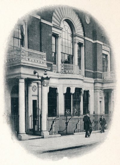 نافذة الخليج ، Boodles Club ، London ، c1900 1901 بواسطة غير معروف