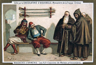 رهبان الكابوتشين في مالاتا أسرى ، 1895 بواسطة غير معروف