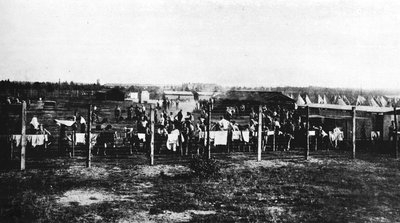 معسكر الاعتقال في فريت هيل ، كامبرلي ، 1914 ، 1915 بواسطة غير معروف