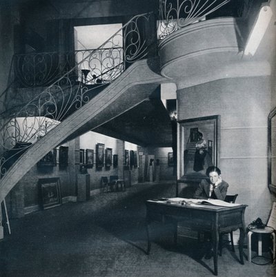 معرض الطابق الأرضي لمركز الفن الأمريكي البريطاني عام 1941 بواسطة غير معروف