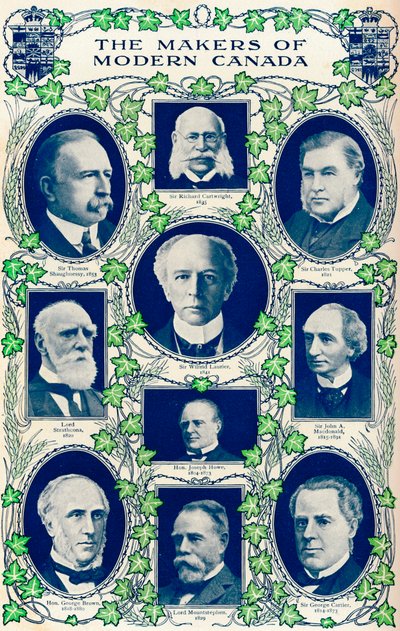 صناع كندا الحديثة ، 1909 بواسطة غير معروف